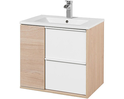Santeh-Crystal.ru: Тумба белый глянец/дуб эврика 60 см Акватон Бостон 1A252501BN010 Заказать Тумба белый глянец/дуб эврика 60 см Акватон Бостон 1A252501BN010 в магазине сантехники Santeh-Crystal.ru