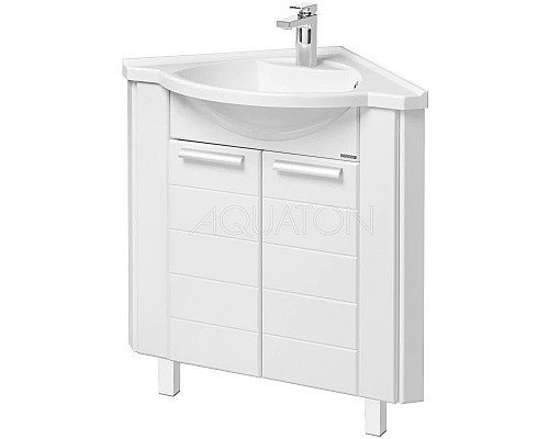 Приобрести Тумба белый 59,8х59,8 см Акватон Альтаир 1A042601AR010 в магазине сантехники Santeh-Crystal.ru
