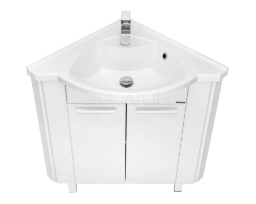 Заказать Тумба с раковиной белый 62х62 см Акватон Альтаир 1A0426K0AR010 в магазине сантехники Santeh-Crystal.ru