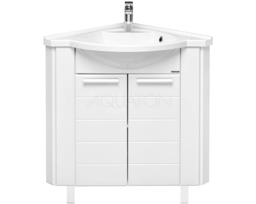 Заказать Тумба с раковиной белый 62х62 см Акватон Альтаир 1A0426K0AR010 в магазине сантехники Santeh-Crystal.ru