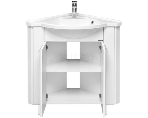 Заказать Тумба с раковиной белый 62х62 см Акватон Альтаир 1A0426K0AR010 в магазине сантехники Santeh-Crystal.ru
