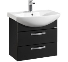 Тумба с раковиной черный 65 см Акватон Ария 1A1233K0AA950
