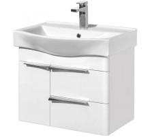 Тумба с раковиной белый глянец 65 см Акватон Беверли 1A2353K0BV010