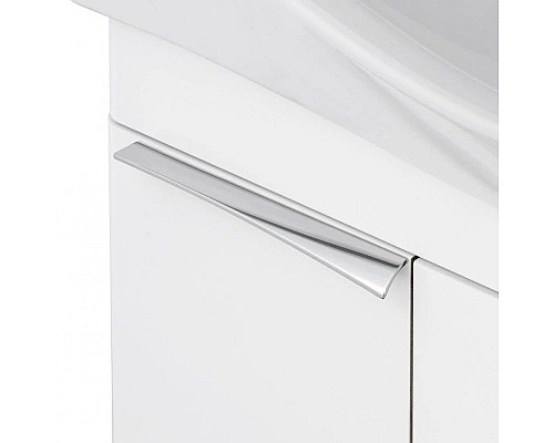 Заказать Тумба с раковиной белый глянец 65 см Акватон Беверли 1A2353K0BV010 в магазине сантехники Santeh-Crystal.ru