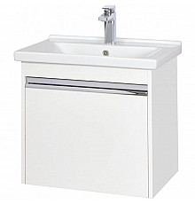 Тумба с раковиной белый глянец 60 см Акватон Капри 1A2301K1KP010