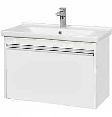 Тумба с раковиной белый глянец 80 см Акватон Капри 1A2302K1KP010