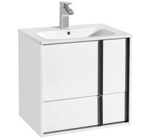 Тумба белый матовый 58,6 см Акватон Ривьера 1A238801RVX20