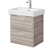 Тумба с раковиной дуб фьорд 60 см Акватон Сильва 1A2118K1SIW60