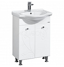 Тумба белый глянец 61,4 см Акватон Лиана 1A165701LL010