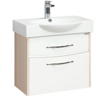 Тумба белый глянец/ясень коимбра 61,4 см Акватон Инфинити 1A196901IFSC0