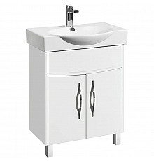 Тумба белый глянец 61,4 см Акватон Инфинити 1A197201IF010