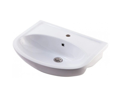 Заказать Тумба с раковиной белый глянец 61,5 см Corozo Кентис SETSD-00000314/SD-00000396 в магазине сантехники Santeh-Crystal.ru