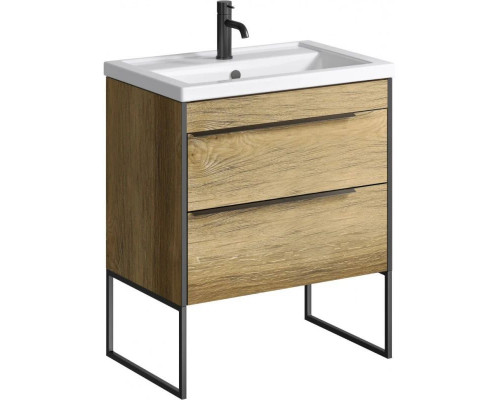 Заказать Тумба с раковиной дуб балтийский 70,5 см Aqwella 5 Stars Fargo SETFRG0107DB/4620008197746 в магазине сантехники Santeh-Crystal.ru