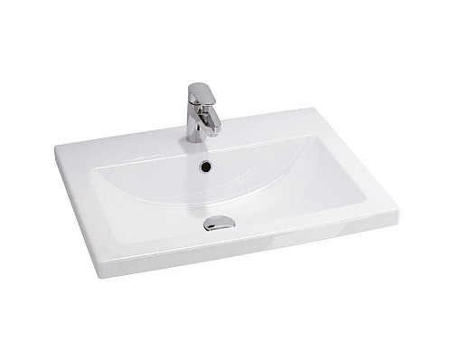 Заказать Тумба с раковиной венге 60 см Orange Таис TP2-TUV+RA в магазине сантехники Santeh-Crystal.ru