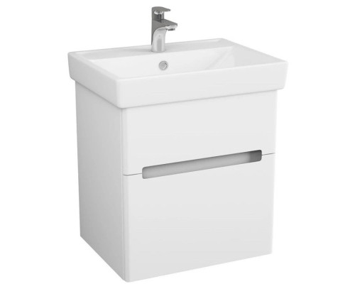 Заказать Тумба с раковиной белый глянец 60,4 см OWL 1975 Nyborg SETOW06.01.00/191638 в магазине сантехники Santeh-Crystal.ru