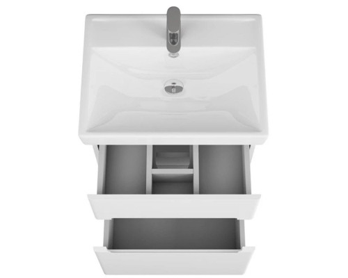 Заказать Тумба с раковиной белый глянец 60,4 см OWL 1975 Nyborg SETOW06.01.00/191638 в магазине сантехники Santeh-Crystal.ru