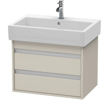 Тумба тауп матовый 65 см Duravit Ketho KT662409191