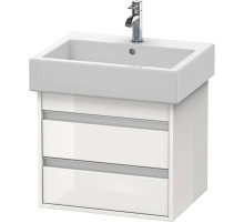 Тумба белый глянец 55 см Duravit Ketho KT663602222
