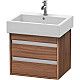 Купить Тумба орех 55 см Duravit Ketho KT663607979 в магазине сантехники Santeh-Crystal.ru