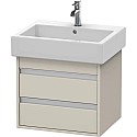 Тумба тауп матовый 55 см Duravit Ketho KT663609191