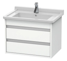Тумба белый матовый 65 см Duravit Ketho KT664301818