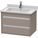 Тумба базальт матовый 65 см Duravit Ketho KT664304343