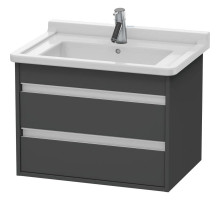 Тумба графит матовый 65 см Duravit Ketho KT664304949