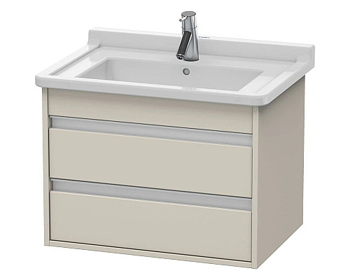 Приобрести Тумба тауп матовый 65 см Duravit Ketho KT664309191 в магазине сантехники Santeh-Crystal.ru