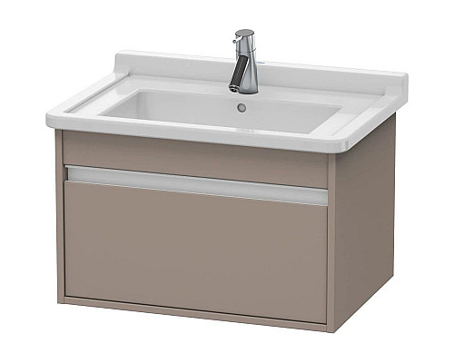 Купить Тумба базальт матовый 65 см Duravit Ketho KT666304343 в магазине сантехники Santeh-Crystal.ru