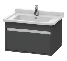 Тумба графит матовый 65 см Duravit Ketho KT666304949