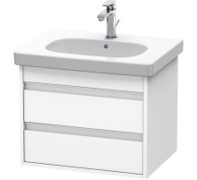 Тумба белый матовый 60 см Duravit Ketho KT665001818