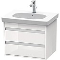 Тумба белый глянец 60 см Duravit Ketho KT665002222