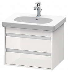 Тумба белый глянец 60 см Duravit Ketho KT665002222
