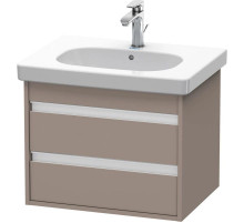 Тумба базальт матовый 60 см Duravit Ketho KT665004343