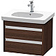 Приобрести Тумба каштан 60 см Duravit Ketho KT665005353 в магазине сантехники Santeh-Crystal.ru