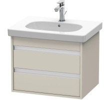 Тумба тауп матовый 60 см Duravit Ketho KT665009191