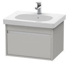 Тумба бетонно-серый матовый 60 см Duravit Ketho KT667000707