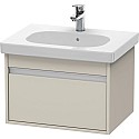 Тумба тауп матовый 60 см Duravit Ketho KT667009191