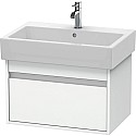 Тумба белый матовый 65 см Duravit Ketho KT668401818