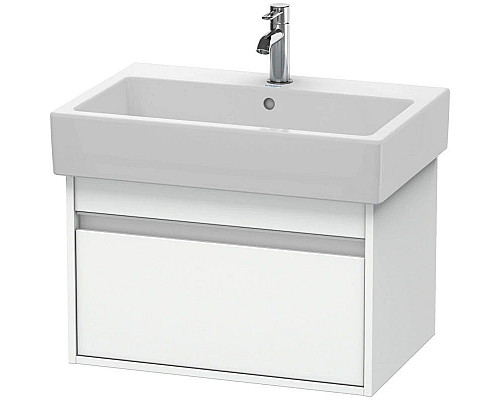 Купить Тумба белый матовый 65 см Duravit Ketho KT668401818 в магазине сантехники Santeh-Crystal.ru