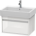 Тумба белый глянец 65 см Duravit Ketho KT668402222