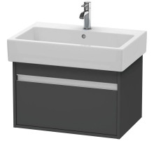 Тумба графит матовый 65 см Duravit Ketho KT668404949