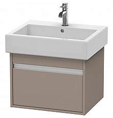 Тумба базальт матовый 55 см Duravit Ketho KT668604343