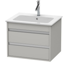 Тумба бетонно-серый матовый 60 см Duravit Ketho  KT642800707