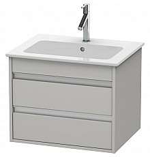 Тумба бетонно-серый матовый 60 см Duravit Ketho  KT642800707