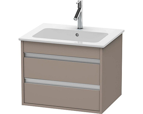 Заказать Тумба базальт матовый 60 см Duravit Ketho KT642804343 в магазине сантехники Santeh-Crystal.ru