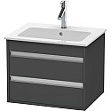 Тумба графит матовый 60 см Duravit Ketho KT642804949