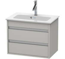 Тумба бетонно-серый матовый 60 см Duravit Ketho KT645200707