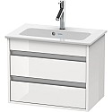 Тумба белый глянец 60 см Duravit Ketho KT645202222