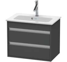 Тумба графит матовый 60 см Duravit Ketho KT645204949